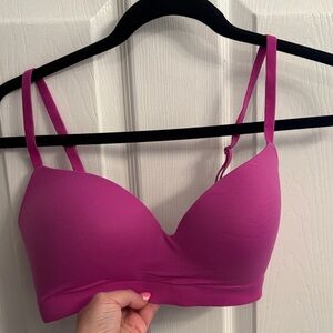 Soma Enbliss Wireless Bra Purple 34D